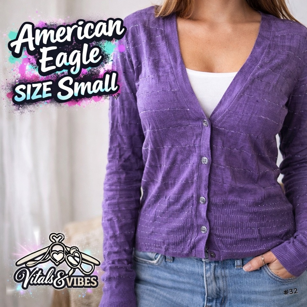 32 American Eagle Cardigan Size Small